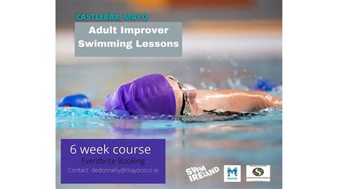 Improvers Adult Swim Lessons Castlebar - Nov, lough lannagh leisure ...