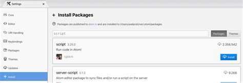 Running Script in Atom for Python 的图像结果