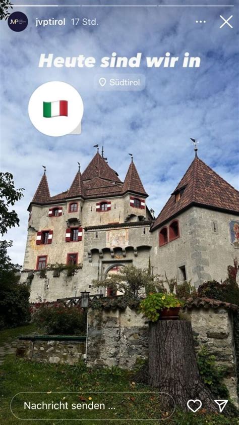 Südtirol-Besuch mit Tricolore: „Peinliche JVP-Tirol!“ - UnserTirol24