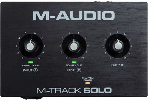 M-Audio M-Track Solo Audio Interface Price in India - Buy M-Audio M ...