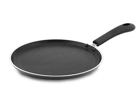 Buy Sumeet Nonstick Aluminium Tawa, 290 mm, Black Silver Online at Low ...
