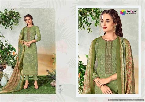 Sanskruti Shine 3 Pure Jam Silk Designer Dress Material