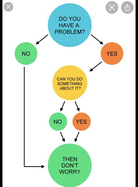 Image result for Why Worry Flow Chart