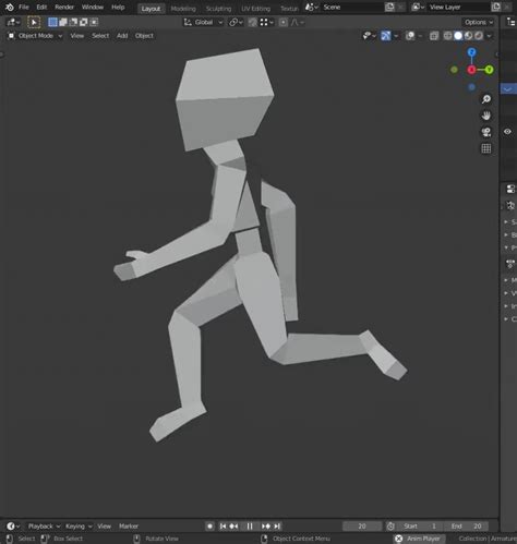 Running Animation for Blender 的图像结果