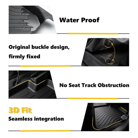 Fit for 2025 BMW X7 All Weather Floor Mats+Trunk Mat+Rear Backrest Mats ...
