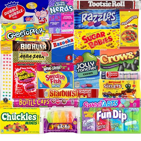 Amazon.com: Assorted Vintage Candy- Nostalgic Candy Bulk Pack- Retro ...
