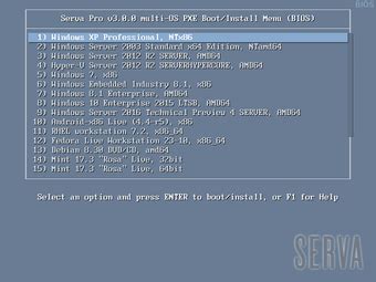 Install Linux Using Serva 的图像结果