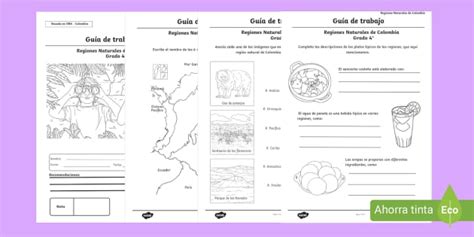 Regiones naturales de Colombia para niños - Twinkl Colombia