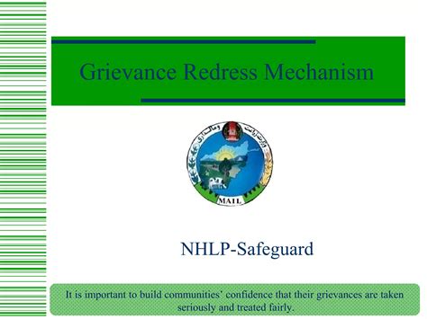 Grievance redress mechanism 2017 | PPT