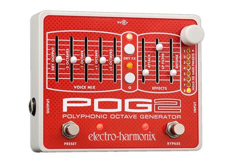 Electro-Harmonix POG2 Polyphonic Octave Generator : Amazon.in: Musical ...