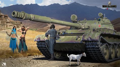 Download T-62 Tank Video Game World Of Tanks HD Wallpaper by Nikita ...