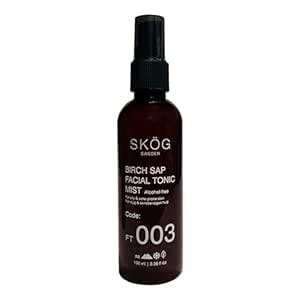 SKÖG BIRCH SAP FACIAL TONIC MIST with Pure Rosewater + Aloe Vera ...