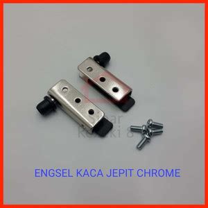 Jual Engsel Pivot Jepit Kaca CHROME / Hinge Glass Door Besi - Jakarta ...
