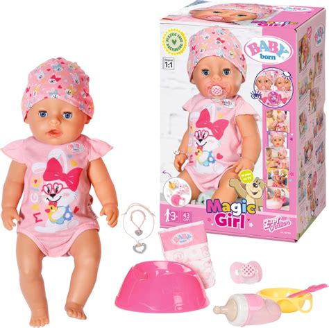 BABY born 827956 43cm Dummy-Realistic Doll with Lifelike Functions-Soft to The Touch, Movable ...