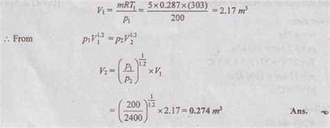 Solved Anna University Problems on Entropy principles - Thermodynamics