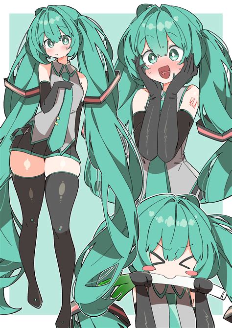 Hatsune Miku :: Hatsune Miku (Miku Hatsune, Хацуне Мику, Хацунэ Мику ...
