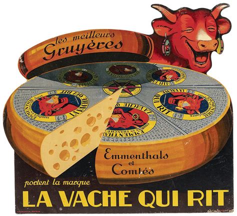 LA VACHE QUI RIT "Les Meilleurs Gruyères - Emmenthal et Comtés" : PLV ...