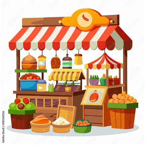 Street Market Cartoon 的图像结果