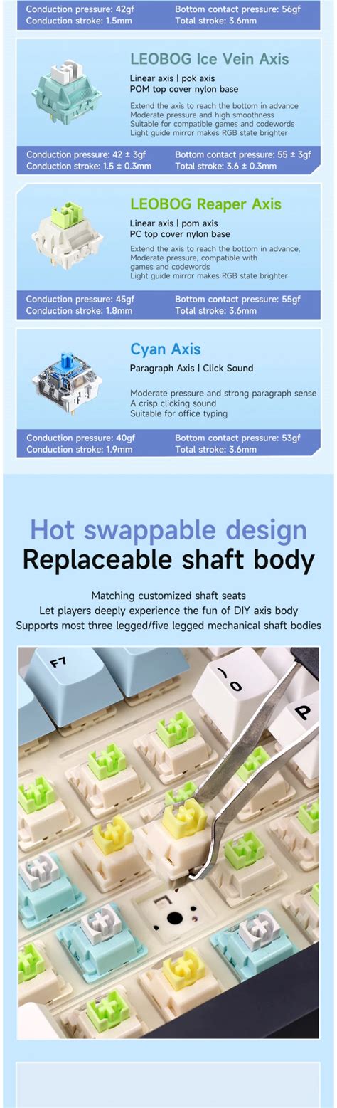 AULA F75 Keyboard Customized Mechanical Full Key Hot-swappable Wireles