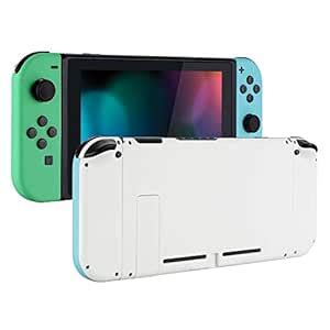 eXtremeRate Soft Touch White Back Plate for Nintendo Switch Console, NS ...