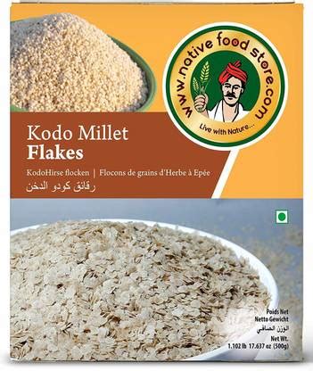 Nativefoodstore Kodo Millet Flakes - 500 GMS Box Price in India - Buy ...