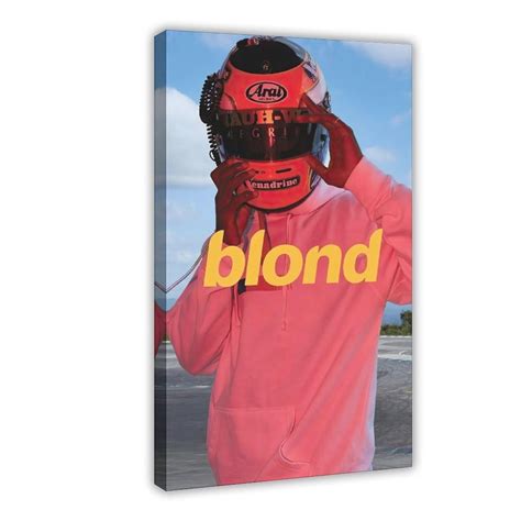 Frank Ocean Poster Blonde Album Cover Poster 5 Canvas Poster Bedroom ...
