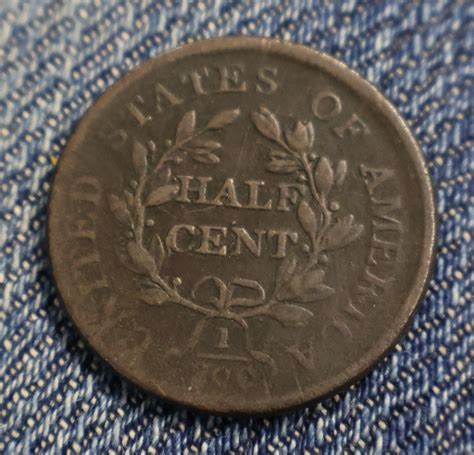 Lot Detail - 1806 Draped Bust United States Half Cent Coin