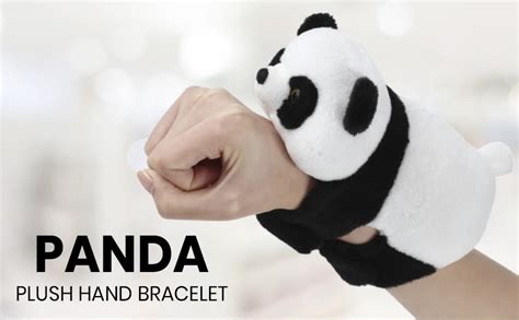 Buy Webby Cute Panda Wrist Band Soft Toys | Slap Bracelet for Party ...