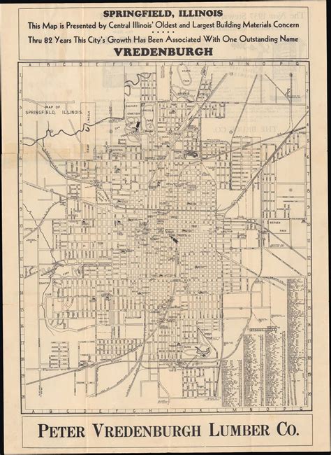 Image result for Springfield IL Map