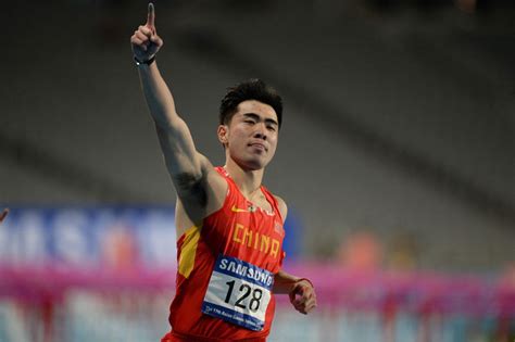 组图：亚运男子110米栏决赛 谢文骏夺冠韩国亚军-搜狐滚动