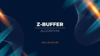 Image result for Z-buffer Method