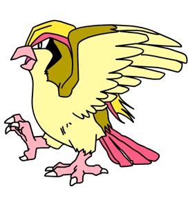 Pokemon Ruby Evolution Chart: Pokemon - Pidgey | Pidgeotto | Pidgeot