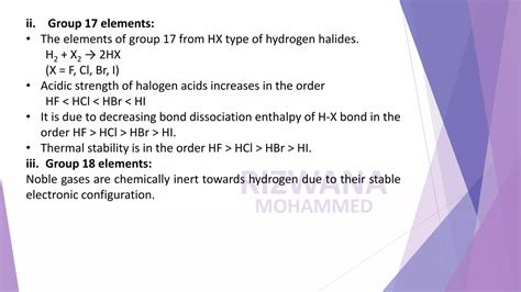 2nd Lecture on Elements of groups 16, 17 & 18 | Chemistry Part I | 12th Std | PDF
