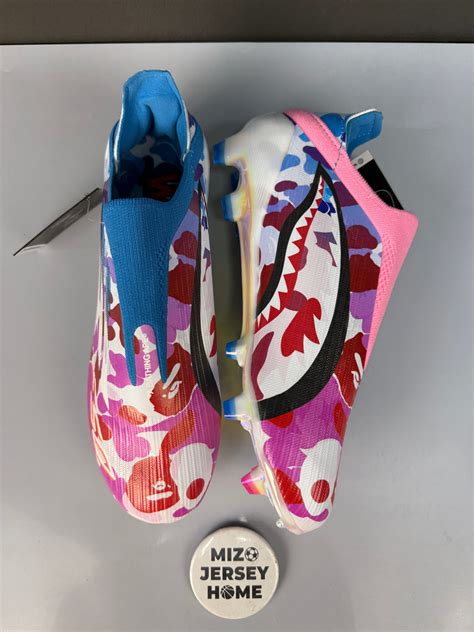 ADIDAS X BAPE F50 Elite Laceless FG Football Shoes – Mizo Jersey Home