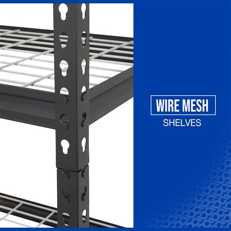 Strongway Heavy-Duty Wire Shelving Unit, 5 Shelves, 4000-Lb. Capacity ...