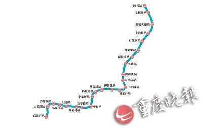 轨道9号线一期从你家门路过|轨道|重庆|轨道交通_新浪新闻