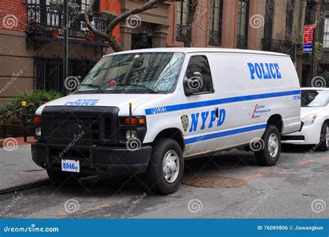 NYPD Ford E-Series Police Car in NYC Editorial Photo - Image of nypd ...