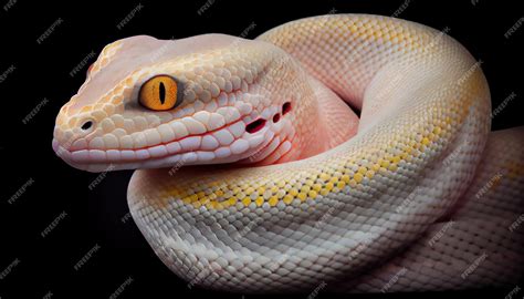 Image result for Yellow Albino Python Drawing