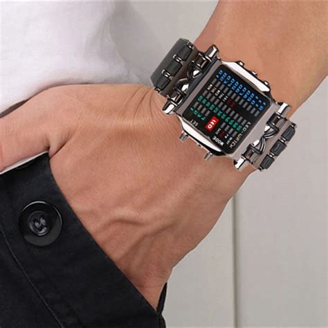 Programming Binary Watch Python Code 的图像结果