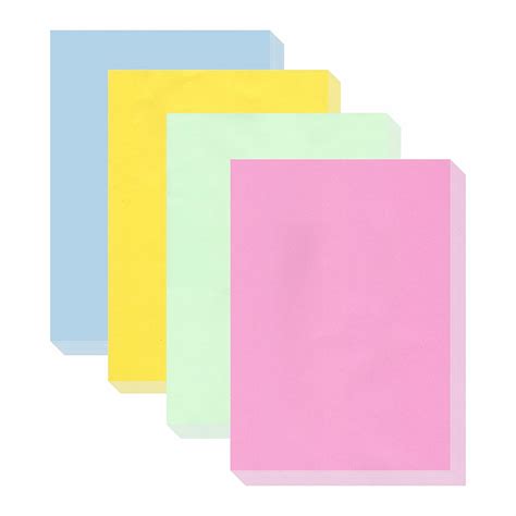 Escaper Rose, Mint, Lemon, Aqua Colour Paper A4 Size Bundle (240 Sheets ...