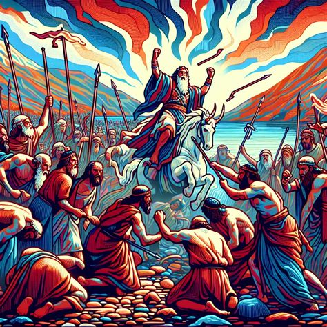 Numbers 25:3 Artwork | Bible Art