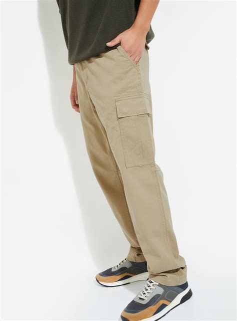 Buy URB_N Men Solid Cargos Online at just Rs. 1199.0 - 1000014542663 ...