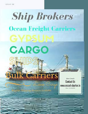 Gypsum Shipping Services