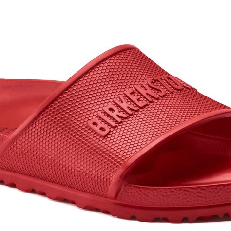 BIRKENSTOCK Barbados EVA Slides - Active Lime, Red