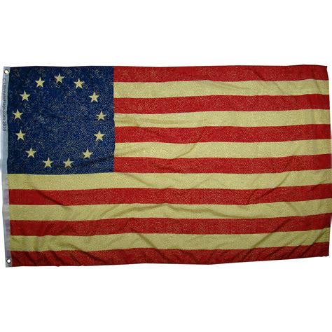 Old American Flag 13 Stars