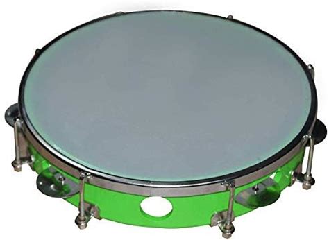 SG Musical - Tambourine/Fibre Dafli Random colour 07 inch Hand ...