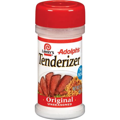 Lawry's Adolph's Unseasoned Meat Tenderizer Powder Mix 3.5 oz - Walmart.com