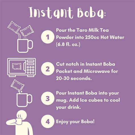 Buy Flavfar Taro Milk Tea with Instant Tapioca Pearls - Authentic Taro ...