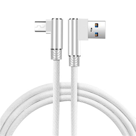 Línea de datos tejida de nailon con codo doble de 1/2/3 metros para ...