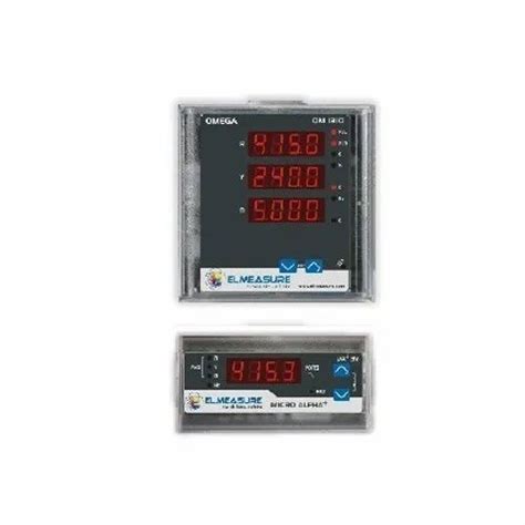 Elmeasure Digital Panel Meter - Elmeasure Dual Source Energy Meter ...